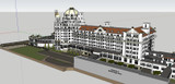 ★Sketchup 3D Models-Blenheim Hotel Sketchup Models
