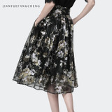 Size Jupe High Skirts Waist Skirt