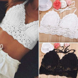 Backless Crochet Crop Top