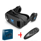 3D Glasses-Headset-Virtual Reality-3D Movies & Games-Wireless