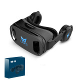 3D Glasses-Headset-Virtual Reality-3D Movies & Games-Wireless
