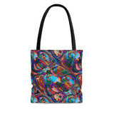 Rainbow Geode Tote Bag