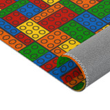 Building Blocks Multicolored Area Rug