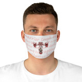 "No, Thanks Endo Positivity Logo" Face Mask