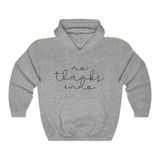 "No, Thanks Endo Simplicity Logo" Unisex Hoodie