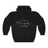 "No, Thanks Endo Simplicity Logo" Unisex Hoodie