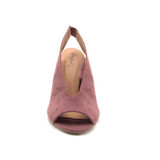 LYRA ROSE TAUPE SLINGBACK HEELS