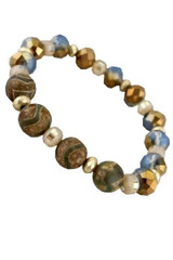 STRETCH NATURAL STONE BRACELET