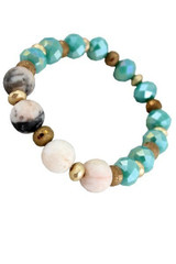 STRETCH NATURAL STONE BRACELET