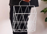New Nordic Style Scandinavian Metal Wall Shelf Nordic Wall Decor Shelf Living Room Decoration Organizer Storage Holders Wall Dec
