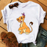 Maycaur T-shirt Women 2020 Summer Fashion Cartoon Lion King Pocket Print Tshirts Harajuku Casual Short Sleeve Tshirt Female Tops Maycaur T-shirt Women 2020 Summer Fashion Cartoon Lion King Pocket Print Tshirts Harajuku Casual Short Sleeve Tshirt Female Tops