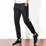 Pants Casual Sweatpants Solid Fashion High Street Trousers Pants Men Joggers