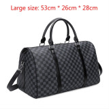Leather Travel/Fitness Duffel Bag