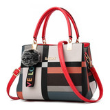 Casual Plaid Shoulder Bag/Crossbody Bags Leather