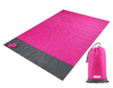 Waterproof Beach Blanket Pocket Sand Free Towel