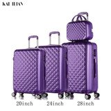 3pcs Luggage Set Spinner Wheels