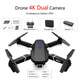 Fold FPV Drone Quadcopter with Camera Dron Professional 4K Drone Height Hold Drone 4K Dual Camera Drones Quadrocopter Toy