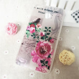 Flower Silicon Phone Case For iPhone 7 8 Plus Rose Floral Leaves Cases For iPhone X 8 7 6 6S Plus Soft TPU Back Cover