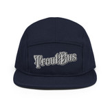 TroutBus Logo - Black and White 5 Panel Camper