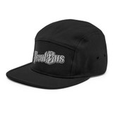 TroutBus Logo - Black and White 5 Panel Camper