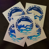 TroutBus - Let Them Grow Vinyl Sticker