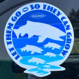 TroutBus - Let Them Grow Vinyl Sticker