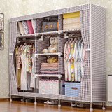 2018 storage furniture When the quarter wardrobe DIY Non-woven fold Portable Storage Cabinet bedroom furniture wardrobe bedroom