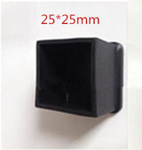 4pcs Square Silicone Chair Leg Caps Non-slip Table Foot Dust Cover Socks Floor Protector Pads Pipe Plugs Furniture Leveling Feet