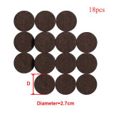 8/16/24pcs/lot Chair Leg Pads Floor Protectors for Furniture Legs Table leg Covers Round Bottom Anti-Slip Pads Rubber Feet