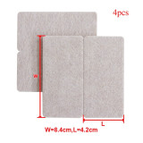 8/16/24pcs/lot Chair Leg Pads Floor Protectors for Furniture Legs Table leg Covers Round Bottom Anti-Slip Pads Rubber Feet