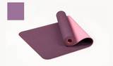 183*61cm 6mm Thick Double Color Non-slip TPE Yoga Mat Quality Exercise Sport