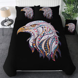 BeddingOutlet Bedding Set Bohemia Geometric Duvet Cover Pillow Case 3pcs Colorful Print
