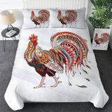 BeddingOutlet Bedding Set Bohemia Geometric Duvet Cover Pillow Case 3pcs Colorful Print