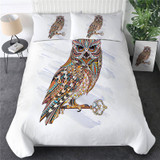 BeddingOutlet Bedding Set Bohemia Geometric Duvet Cover Pillow Case 3pcs Colorful Print