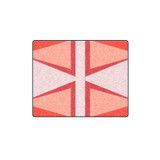 Shades of Red Patchwork Blanket 40"x50"