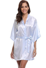CINOLE Silk Kimono Robe Women Silk Bridesmaid Satin Bathrobe Dressing Gowns