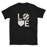 Love Baseball Short-Sleeve Unisex T-Shirt
