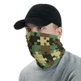 Camo Puzzle Neck Gaiter/ Mask