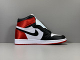 Wmns Air Jordan 1 Retro High 'Satin Black Toe'