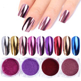 Mirror Glitter Powder Metallic Nails - 0.5g