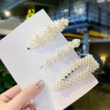 Hair Clips Sweet Headwear - Elegant Pearls