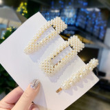 Hair Clips Sweet Headwear - Elegant Pearls