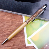 23 Colors Crystal Ballpoint Pen Fashion Creative Stylus Touch Pen for Writing Stationery Office & School Pen Ballpen ink Black