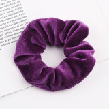 30 colors Velvet Scrunchie Women Girls Elastic Hair Rubber Bands Accessories Gum For Women Tie Hair Ring Rope Ponytail Holder