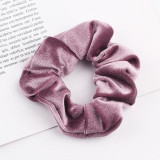 30 colors Velvet Scrunchie Women Girls Elastic Hair Rubber Bands Accessories Gum For Women Tie Hair Ring Rope Ponytail Holder