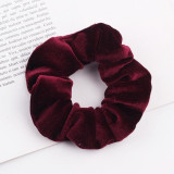30 colors Velvet Scrunchie Women Girls Elastic Hair Rubber Bands Accessories Gum For Women Tie Hair Ring Rope Ponytail Holder