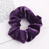 30 colors Velvet Scrunchie Women Girls Elastic Hair Rubber Bands Accessories Gum For Women Tie Hair Ring Rope Ponytail Holder