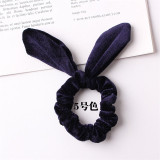 30 colors Velvet Scrunchie Women Girls Elastic Hair Rubber Bands Accessories Gum For Women Tie Hair Ring Rope Ponytail Holder