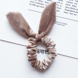 30 colors Velvet Scrunchie Women Girls Elastic Hair Rubber Bands Accessories Gum For Women Tie Hair Ring Rope Ponytail Holder