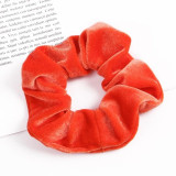 30 colors Velvet Scrunchie Women Girls Elastic Hair Rubber Bands Accessories Gum For Women Tie Hair Ring Rope Ponytail Holder